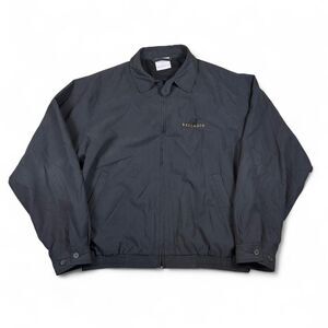 Bellagio Jacket Mens XL Black Lightweight Zip Up Windbreaker Coat